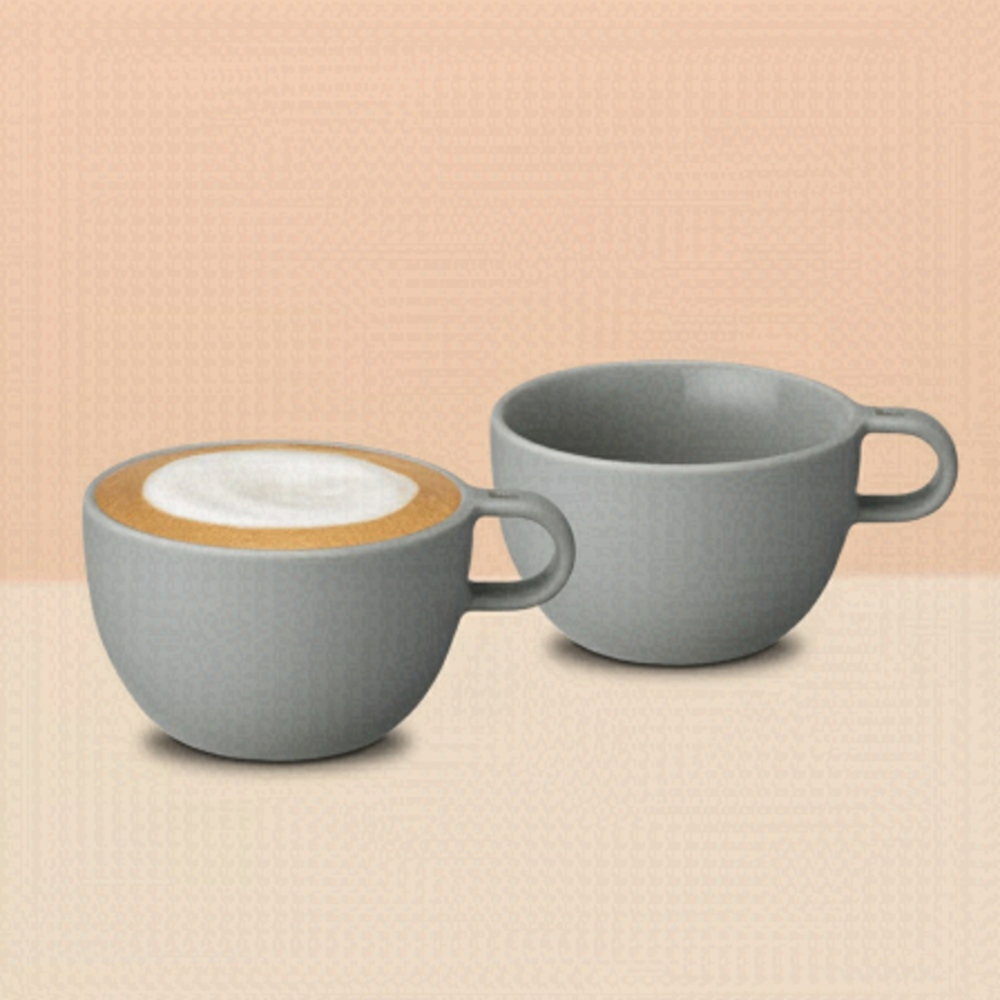NESPRESSO BARISTA MEDIUM CAPPUCCINO CUPS- set of 2